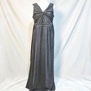 MOTHERHOOD MATERNITY - Size Large - Gray Maxi Dress